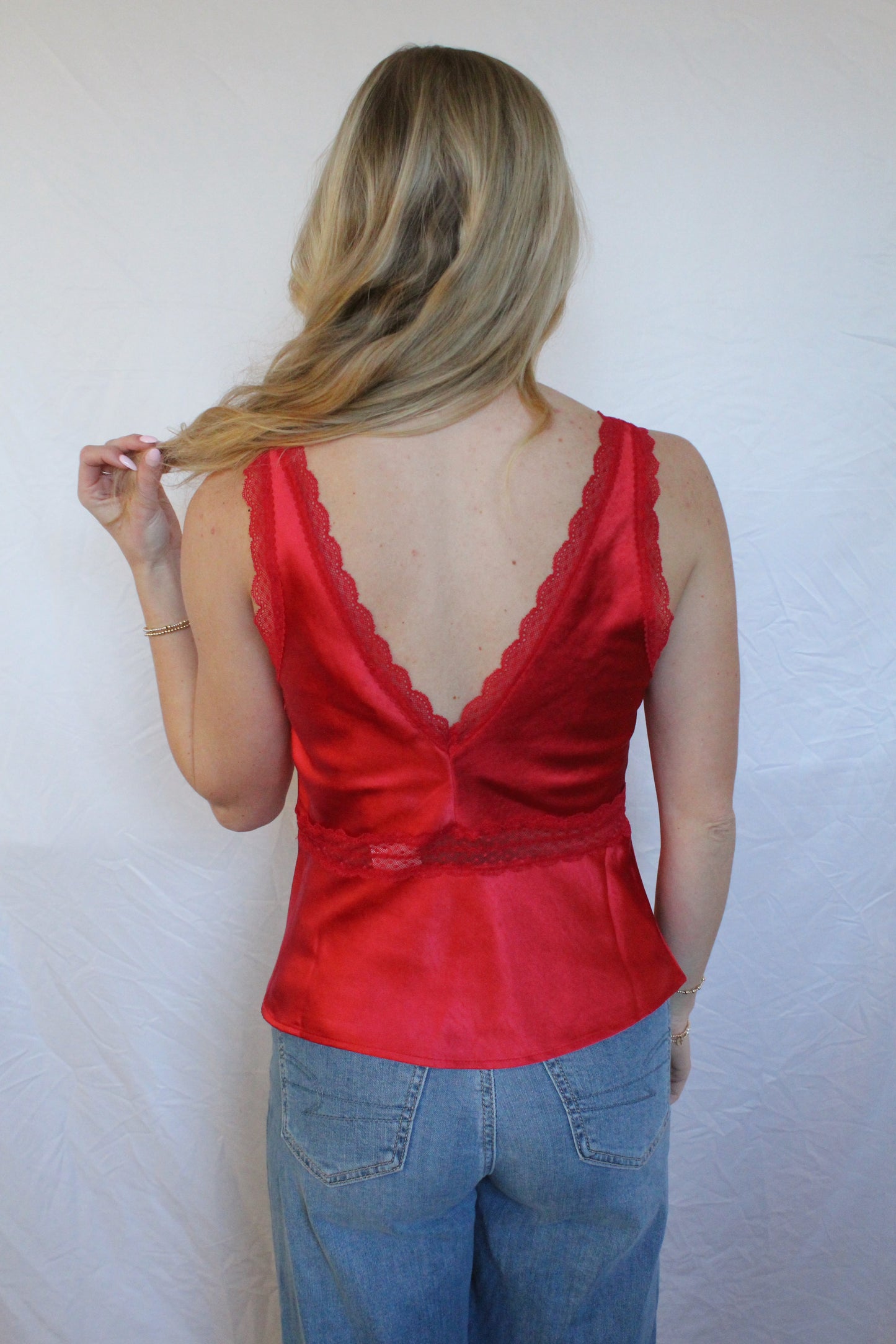 Valentine Satin Top