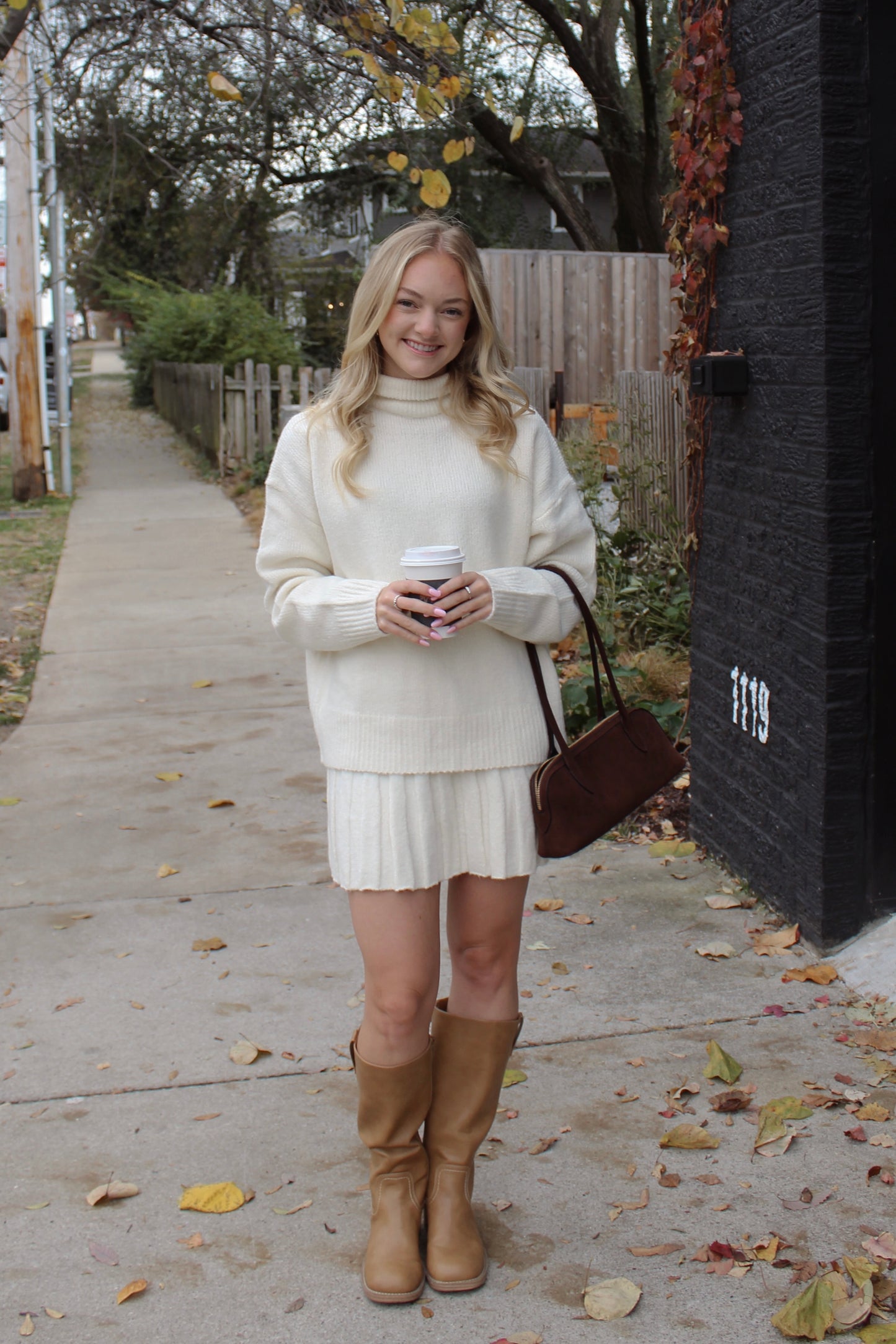 Southern Knit & Skirt Set