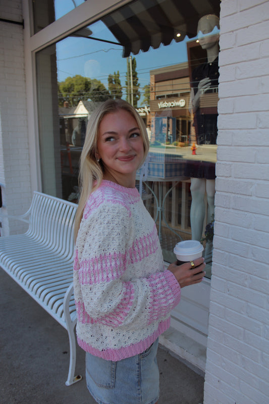 Pretty in Pink Knit
