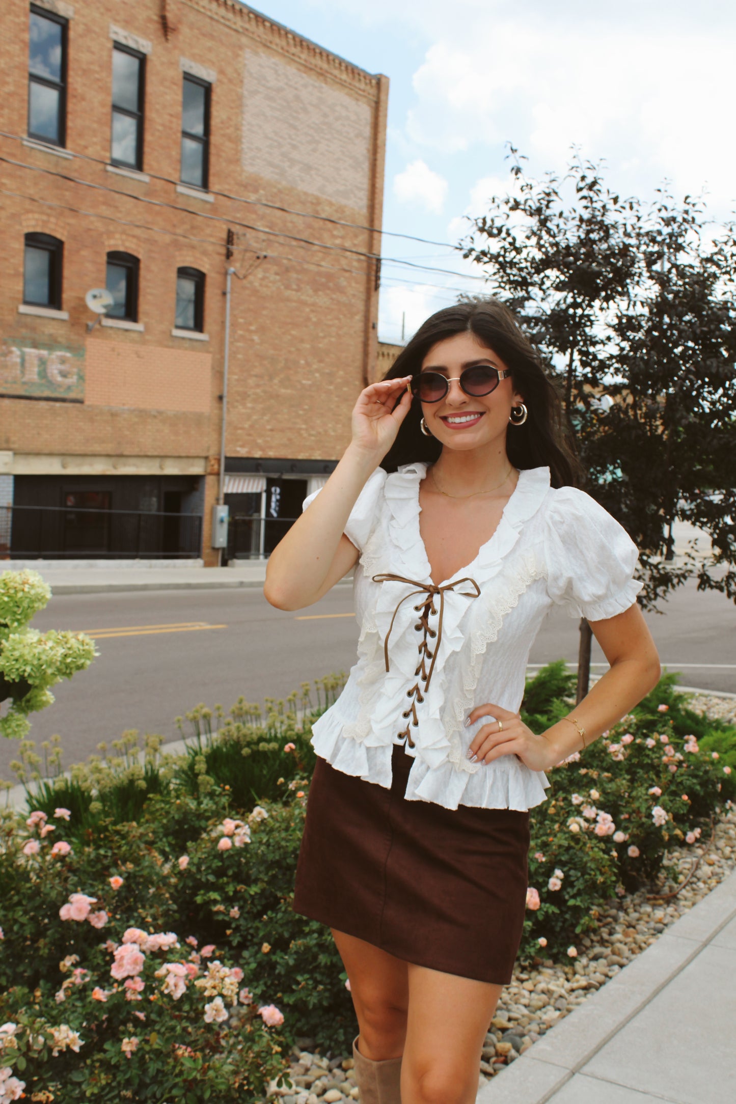 Campus Lace Top