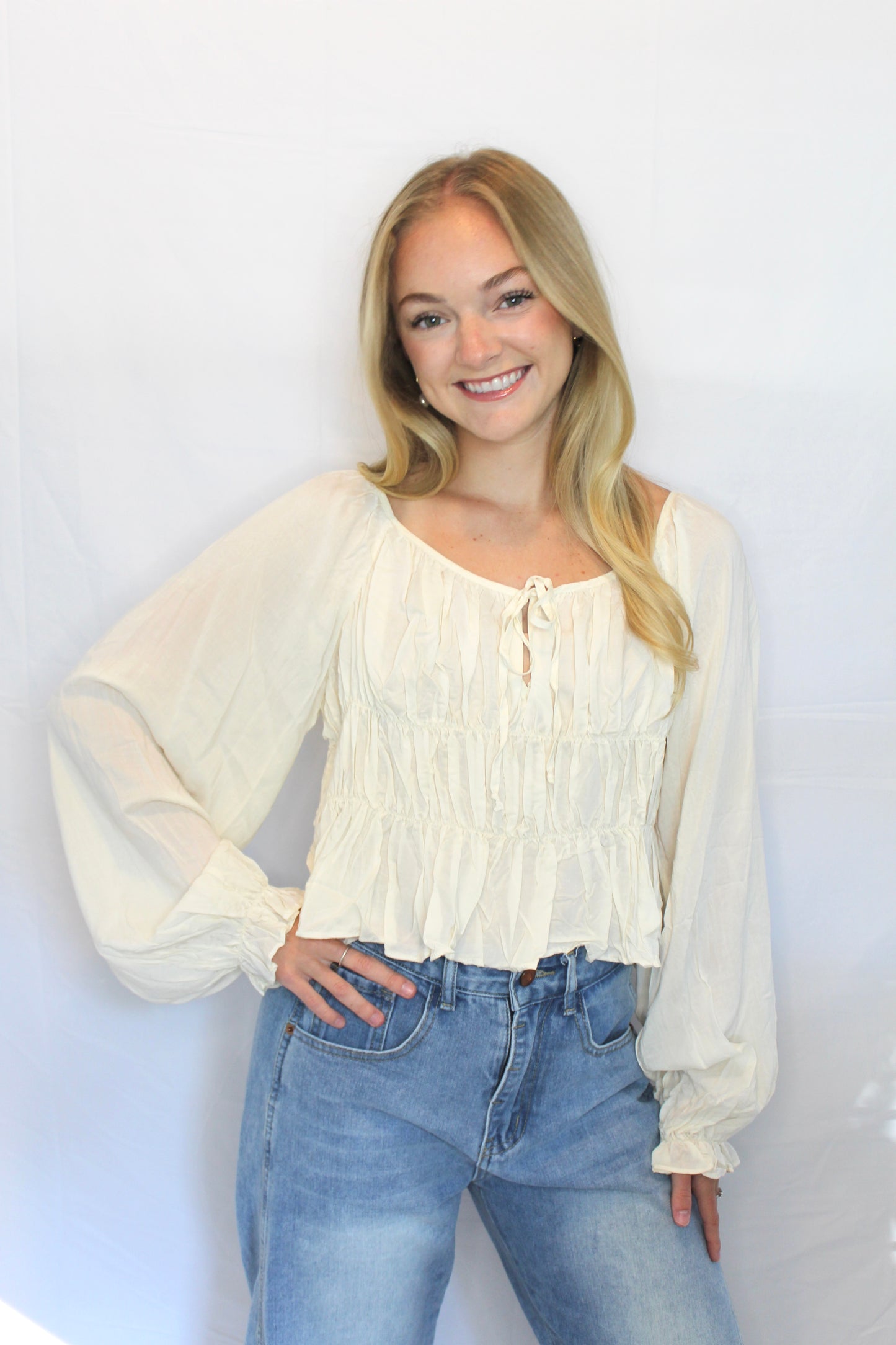 Sweet Peony Top